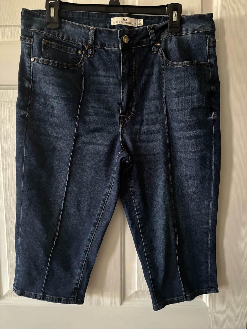 Rebecca Minkoff Dark Indigo capri Jeans